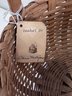 Hand Made In New York Woven Kelly Gathering Basket By Chris Matijas