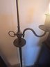 Antique Brass Floor Lamp ( Think We Found Glass Shade, Check Back Wednesday)