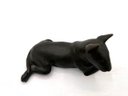 Rare Early Bull Terrier Pewter Signed Baldwin Sculpture ( Chritine Baldwin)
