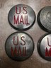A RARE~ Group Of 4 US Mail Metal Covers