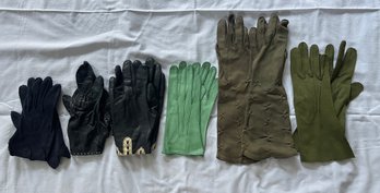Vintage Women's  6 Pairs Gloves