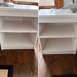 Pair Of White End/Night Tables