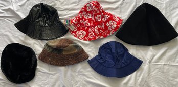Group Of 6 Women's Hats