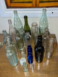 LARGE Lot Of Mixed Antique And Vintage Medicine Ans Soda Bottles, Many Hudson Valley!