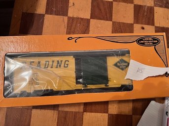 Lionel Train Reading Box Car 6 9440 (115)