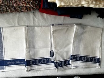 Group Of 5 Linen NEW Towels