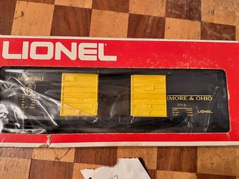 Lionel Train B & O Automobile Car 6-9712(137)