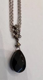 A Sterling Silver Marcasite Necklace