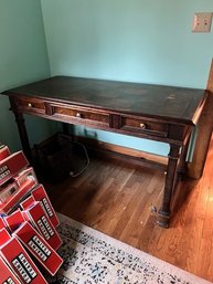 Solid Wood Desk Three Drawers