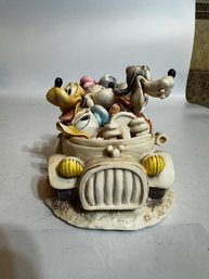 RETIRED Fabulous Five Out For A Drive A Disney Harmony Kingdom 2 Piece Made In England