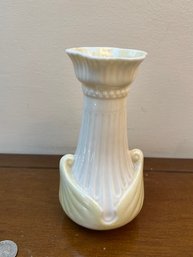 An Elegant Pearlized Finish Vase By Bellek  5 Or 6th Mark?