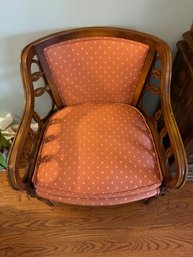 Pair Of Side Chairs Upholstered