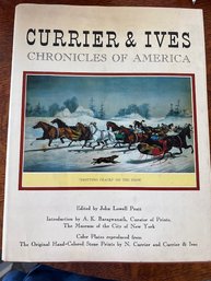 Currier And Ives Chronicals Of America 1968 By Hammond