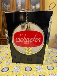 Vintage Hanging Schaefer Clock And