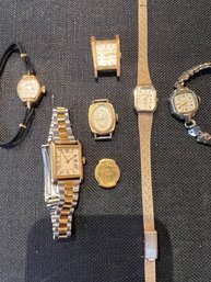 Group Of Women's Vintage Watches Raymond, Waltham, Tissot, Armitron, Westclox,