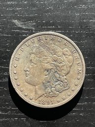 Morgan Dollar Coin 1891 O F #9