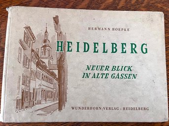 Rare 1947 Heidelberg Guide By Herman Hoepke