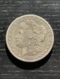 Morgan Dollar 1891 O   #12