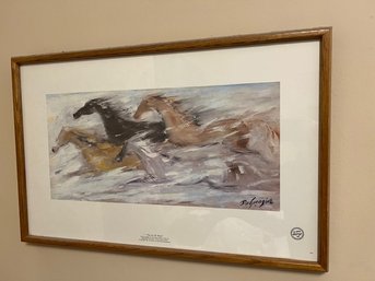 De Grazia Framed Print 'free As The Wind'