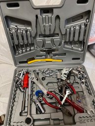 Ratchet Set With Other Tools In Case