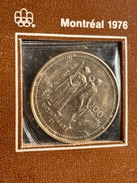 Montreal Canadian Olympic $100 14K Gold Coin 1976