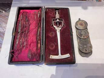 Antique Professor SCHIOETZ TONOMETER - GERMAN In Original Case