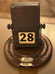 Vintage Perpetual Calander