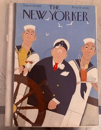 The New Yorker Magazine August 1928 Cover By Cartoonist Leonard Dove RARE Full Copy