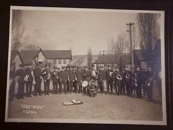 Early 1900's Marching Band Photo Todd Photo #6544