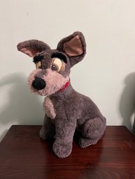 Large Tramp Plush Toy Disneyland From Lady And The Tramp Movie!