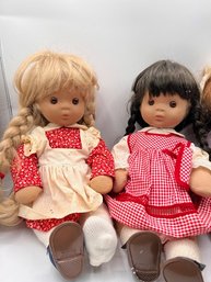A Pair Of Stupsi Dolls Made In Germany