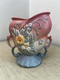 Hull Art Multi Flowered Vase 6 1/2'