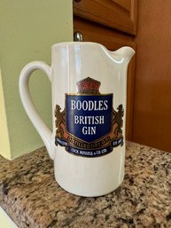 Boodles British Gin Ceramic Carafe