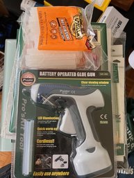 Hot Glue Gun New In Package With Glue Sticks Also New