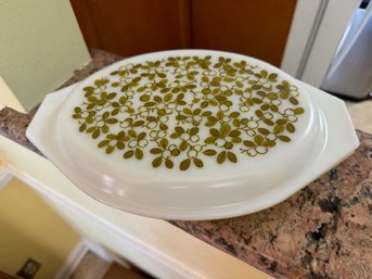 Pyrex Spring Blossom Oval Divided Pyrex