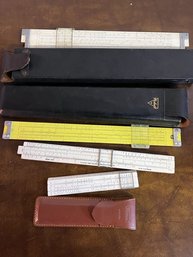 4 Slide Rules Made In Japan, 3 Cases