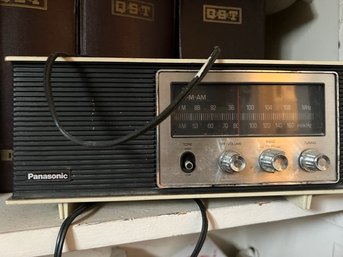 A Retro Panasonic AM FM Radio