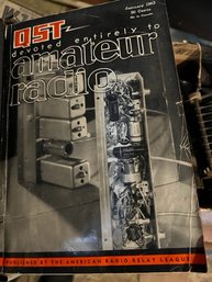 QST Amateur Radio Magazine 1954- 1971 In Binders SEE ALL PHOTOS!