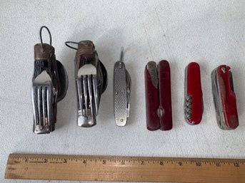 6 Utility Pocket Knives