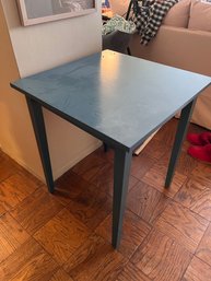 Square Blue Table Solid