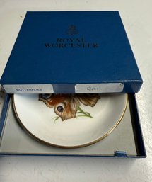 Royal Worcester Butterfly In Original Box  1982