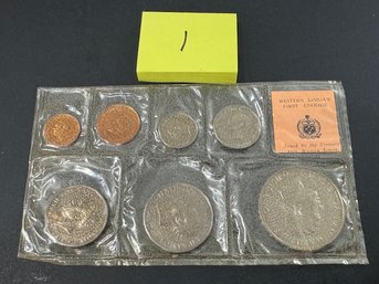 Set Of Western Samoa First Coinage