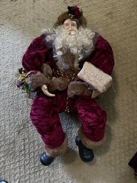 Beautifully Made Santa Claus Approx 24' Tall