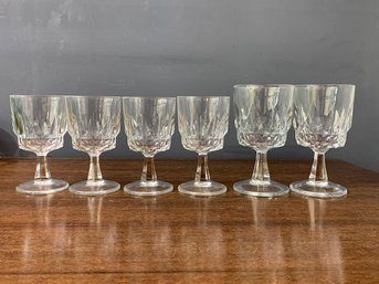 6 Crystal Glasses Made In Ireland See Photos