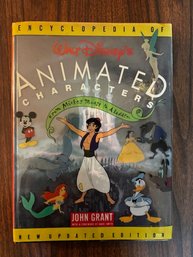 Disney's  Animated  Encyclopedia Of Characters, Updated Book First Edition