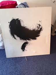 Black And White Painting On Canvas