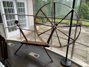 A. Minor's Antique Spinning Wheel