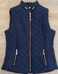 Active USA Navy Quilted Vest