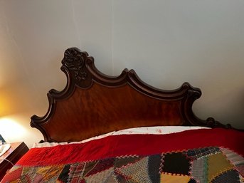 Antique Bed Frame Full Size Solid Wood, (quilt Not Included)