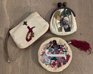 A Group OF Three Small Purses Two With 'J'